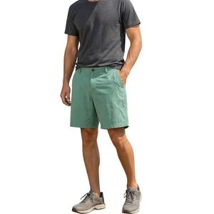 Columbia Chino Shorts Mens 38 Green Cotton‎ Casual Outdoor Hiking